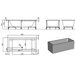 Kolpa San  Акриловая ванна Elektra SPECIAL 190x90 – фотография-4