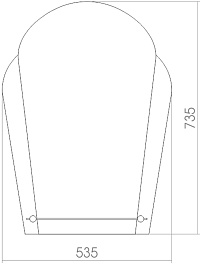 Mixline Зеркало Престиж Нарцисс 53.5 – фотография-2