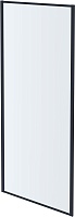 Aquatek Душевая перегородка Ария 100x200 AQ ARI WA 10020BL профиль черный стекло прозрачное