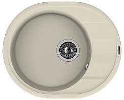 Florentina Мойка гранитная Родос 580 с крылом шампань – фотография-1