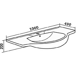 Runo Мебель для ванной Линда Люкс 105 – фотография-5