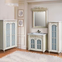 Атолл Шкаф-пенал "Бисмарк 55" дорато – фотография-2