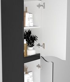 Водолей Пенал подвесной Адель 30 R черный – фотография-6