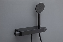 Allen Brau Смеситель для душа Fantasy 5.11002-31 черный матовый – фотография-4