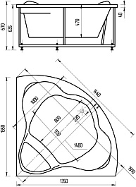 Aquatek Акриловая ванна Галатея – фотография-4