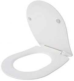 Esbano Сиденье для унитаза Amapola белое – фотография-2