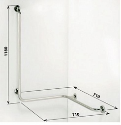 Bemeta Поручень для душа Help 301112022 – фотография-2