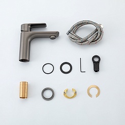 Gappo Смеситель для раковины G48-9 G1048-9 оружейная сталь – фотография-2