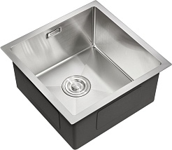 Milacio Мойка кухонная Denia 44 Steel нержавеющая сталь – фотография-1