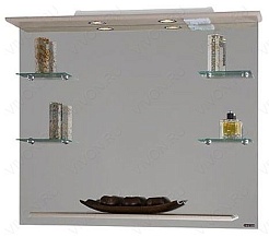 Водолей Мебель для ванной "Альфа 90" L дуб – фотография-3