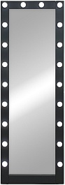 Continent Зеркало гримерное 600x1750 черное – фотография-4