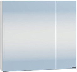 СанТа Мебель для ванной под стиральную машину Луна 75 L белая – фотография-10