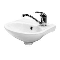 Керамин Рукомойник Сити 38 без отверстия под смеситель – фотография-2