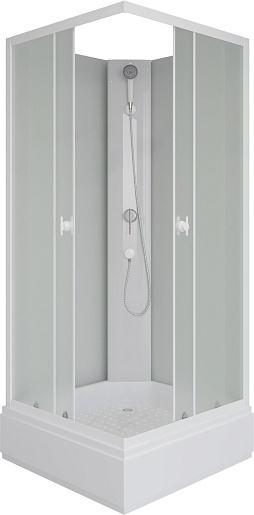 Niagara Душевая кабина Promo P80/26Q/MT/BK – фотография-2