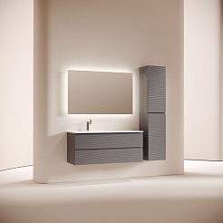 Sancos Тумба под раковину Folk 120 L grey soft – фотография-3