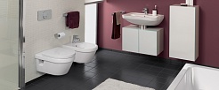 Villeroy & Boch Унитаз подвесной "Architectura" 5684 H1 R1 alpin CeramicPlus – фотография-3