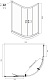 Ambassador  Душевой уголок Kingston 120x90 14011109 – картинка-15