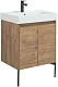 Aquanet Тумба под раковину Nova Lite 60 2 дверцы подвесная дуб рустикальный – картинка-17