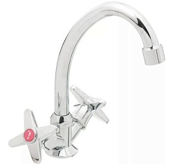 Frap Смеситель для кухни H20 F4020-2 хром – фотография-1