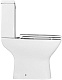 Azario Унитаз-компакт Iris AZ-8353 безободковый с бачком с сиденьем микролифт белый – картинка-20