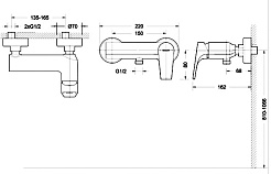 Promo Смеситель для душа Vega F9119177CP-01 – фотография-2