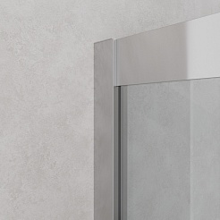 Cezares Душевой уголок Relax 304 RELAX-304-A-2-100-C-CR 100x100 профиль хром стекло прозрачное – фотография-5