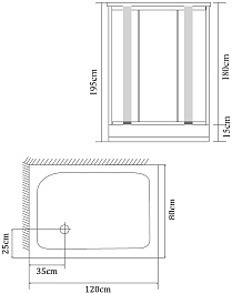 Nautico Душевой уголок SWB-8021 – фотография-3