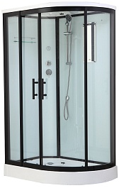 Timo Душевая кабина Standart Т-6602 Black L – фотография-1