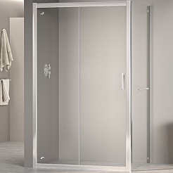 RGW Душевой уголок Passage PA-76-1 (PA-016 + Z-060-2) 170x100 профиль хром стекло прозрачное – фотография-1