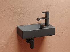 Ceramicanova Раковина Element 40/21 CN6051LMDH тёмный антрацит матовый – фотография-2