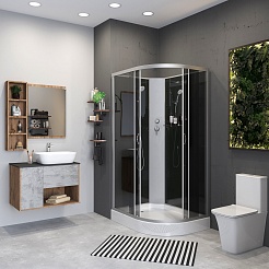 Niagara Душевая кабина Classic NG-3512-14LBK – фотография-3