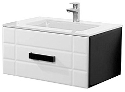  Тумба с белой раковиной "DEKO" – фотография-1