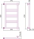 Стилье Полотенцесушитель Минор 600х400 – фотография-4