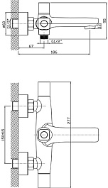 Zollen Смеситель Heide HE61620741 – фотография-2