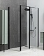 Allen Brau Душевой уголок Priority 140x100 3.31036.BBA/3.31048.BBA чёрный браш – фотография-21