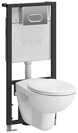 Vitra Унитаз подвесной Normus 9773B003-7202 + система инсталляции – фотография-1