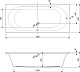Cezares Акриловая ванна Metauro 180x80 – фотография-4