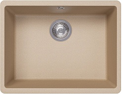 Florentina Мойка кухонная Вега 500 бежевая – фотография-1