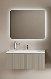 Sancos Мебель для ванной Code 100 серая платина – фотография-1