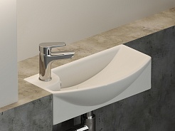 Ceramicanova Раковина Element 45/22 CN6038R белая – фотография-4