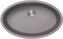 Florentina Мойка кухонная Вега Овал 770 грей – фотография-1