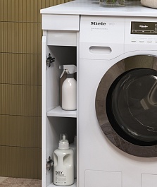 Vigo Тумба Urban 200-1-0 со столешницей под стиральную машину белая – фотография-4