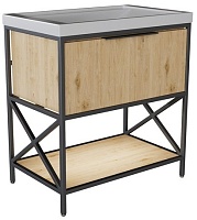 Mixline Тумба под раковину Бруклин 80 дуб бунратти