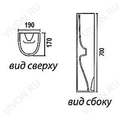 IFO Пьедестал для раковины Frisk RS021110000 – фотография-2