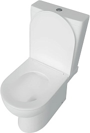 Vivon Унитаз-компакт Olkott KWH01 безободковый с быстросъёмным сиденьем микролифт – фотография-8