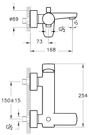 Vitra Смеситель Z-Line A42367EXP – фотография-2
