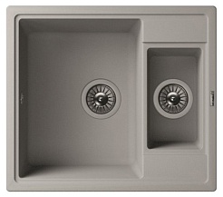 Florentina  Мойка гранитная Липси 580К грей – фотография-1