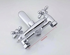 Frap Смеситель для ванны с душем H25 F3025 хром – фотография-3