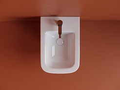 Ceramicanova Подвесное биде Union CN4010 белое – фотография-5