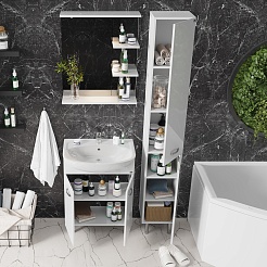 Onika Мебель для ванной Коралл 60 белая – фотография-5